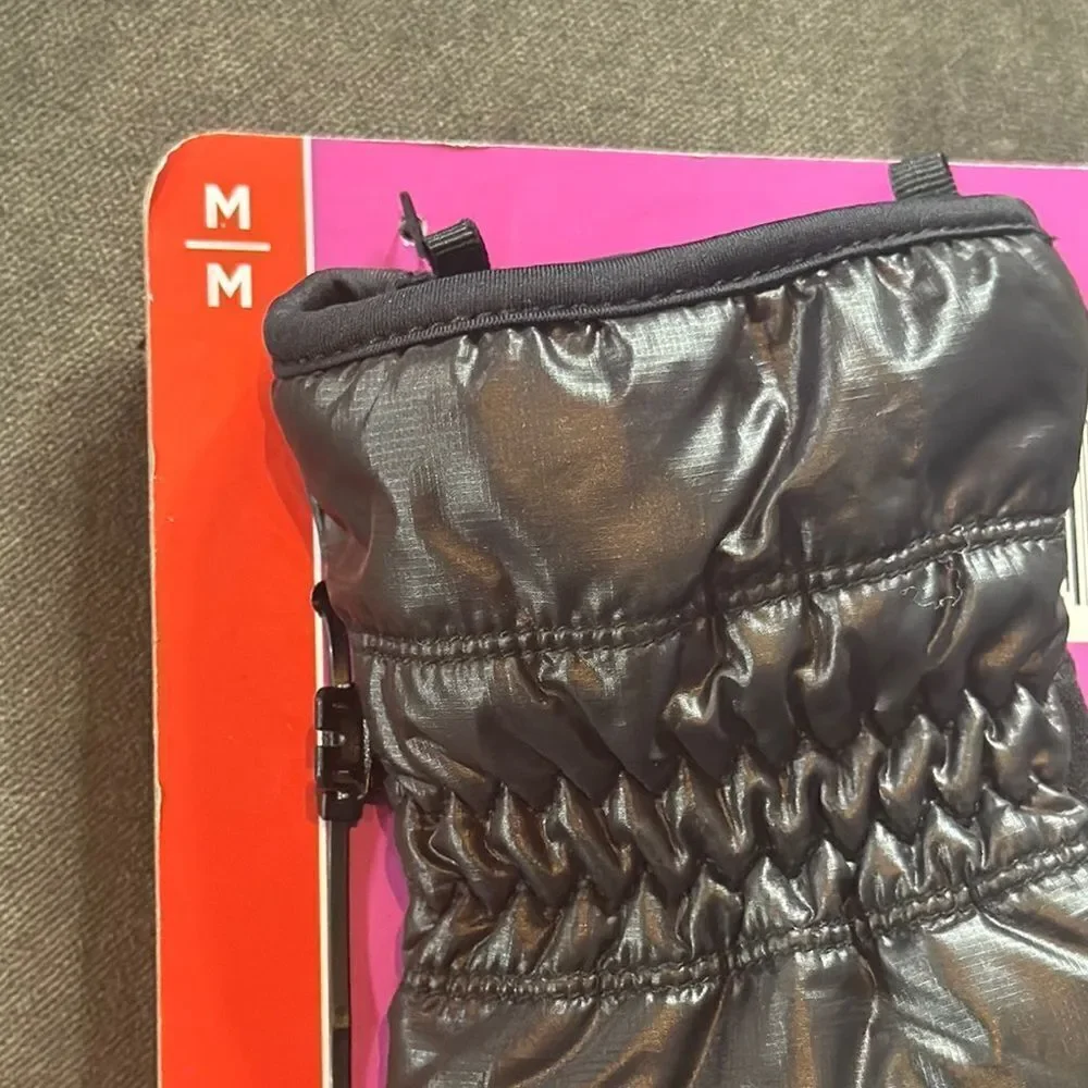 HEAD Women's Black Waterproof Hybrid Touchscreen Compatible Gloves Size M NEW